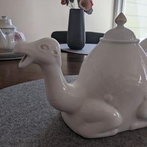 Adorable camel teapot